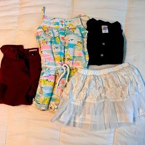 4 Piece Lot, Tutu, Sweater, Jumper, Pants